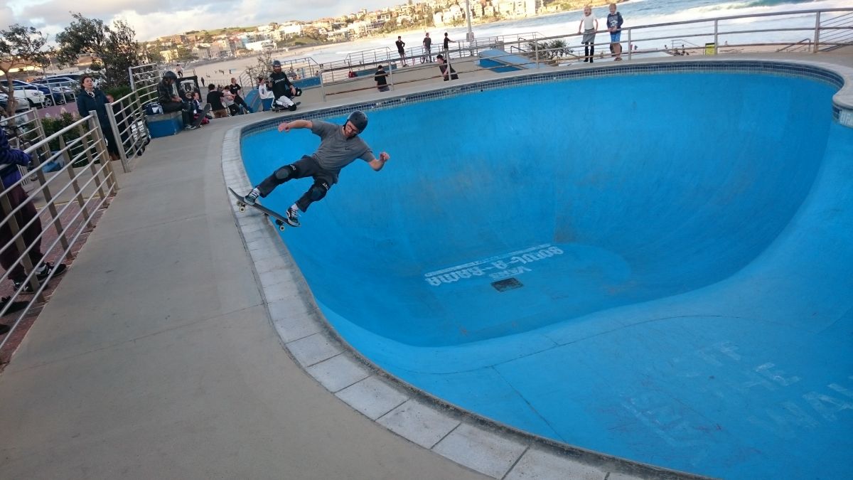 Skate Park am Strand